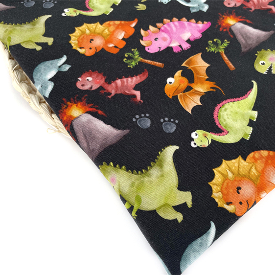 High quality great stretchy heavy weight custom digital print organic 100% french terry cotton for shorts