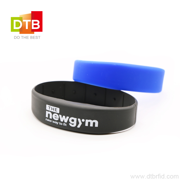 Силиконовый браслет DTB для аквапарка/спортзала MIFARE NFC RFID, цена