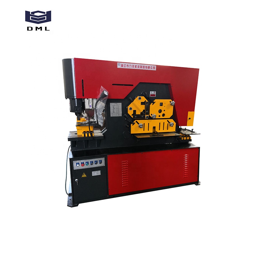 Single Cylinder Stage Hydraulic Iron Worker HIW Ironworker 45 Machines