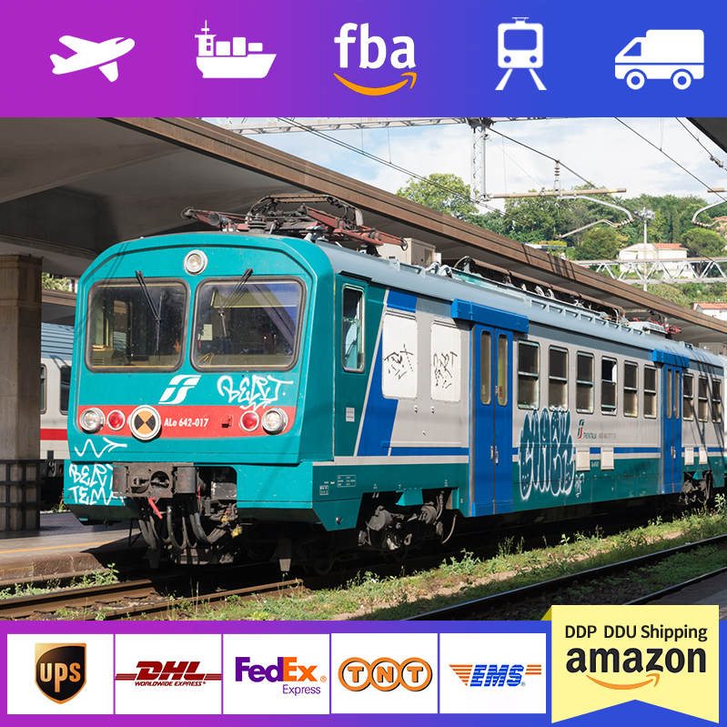 Cheap and stable railway transport cargo shipping from China to US Door to Door transport DDP