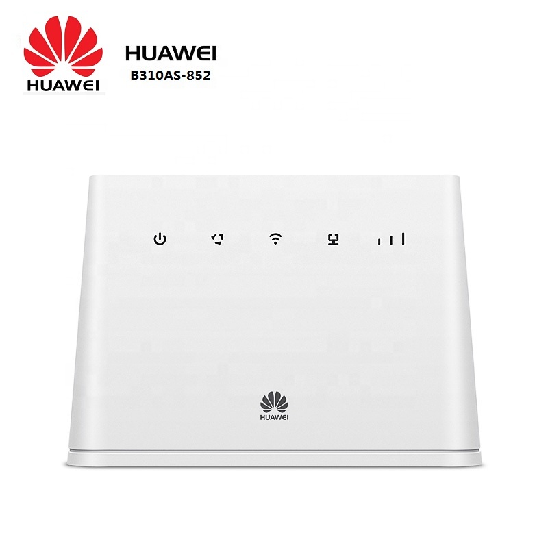 Разблокирован для huawei B310 B310As-852 4g cpe wifi роутер wifi шлюз cat6 с слотом для sim-карты