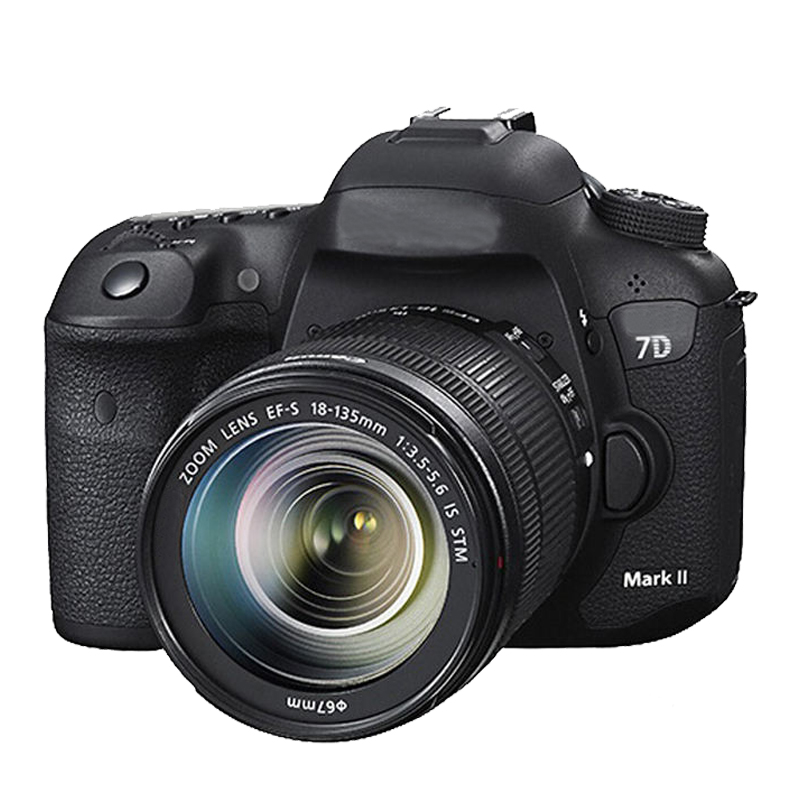 Dslr-камеры 7D Mark II с EF-S 18-135 мм f/3,5-5,6 IS STM-объектив, рамка 1080P Full HD цифровые камеры