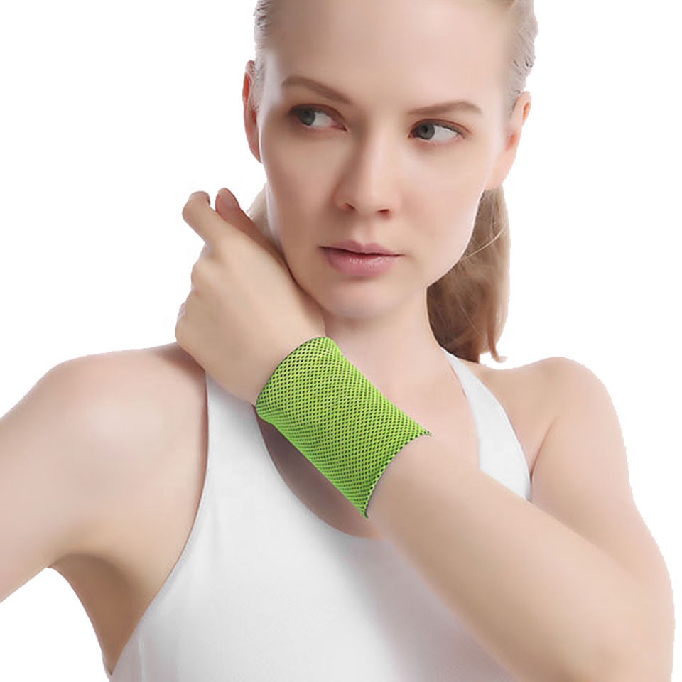 Super Absorbent Sports Wristband Sweatbands Non slip Cool Sweat Bands Soft