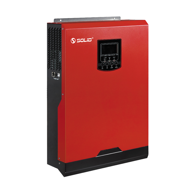 Твердые 5KW 3kw 48v 48VDC 230VAC Солнечные фотоэлектрические сети Гибридный солнечный инвертор