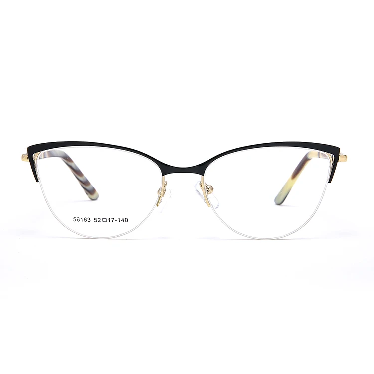 Oversized cat eyes men glasses frames eyewear frame optical eyeglasses frames metal optical women brand thick