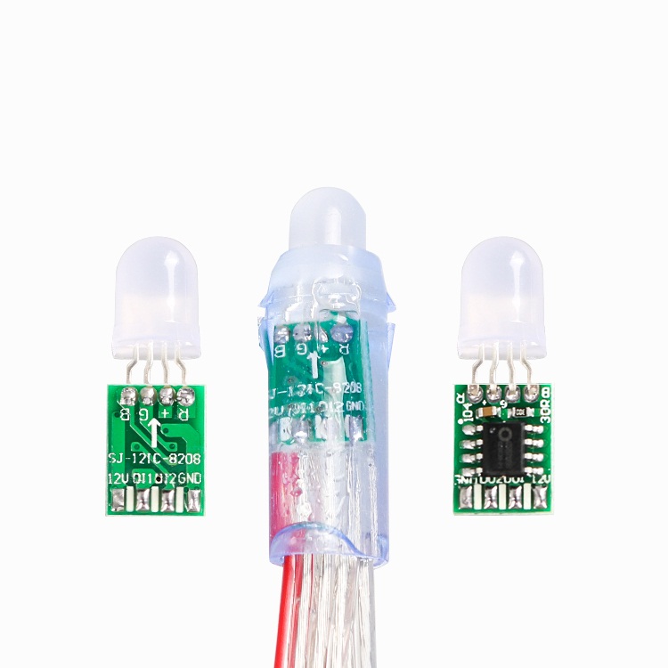 Торговая гарантия IP67 водонепроницаемая SFTC 12 В 12 мм GS8208 RGB светодиодная Пиксельная световая лента
