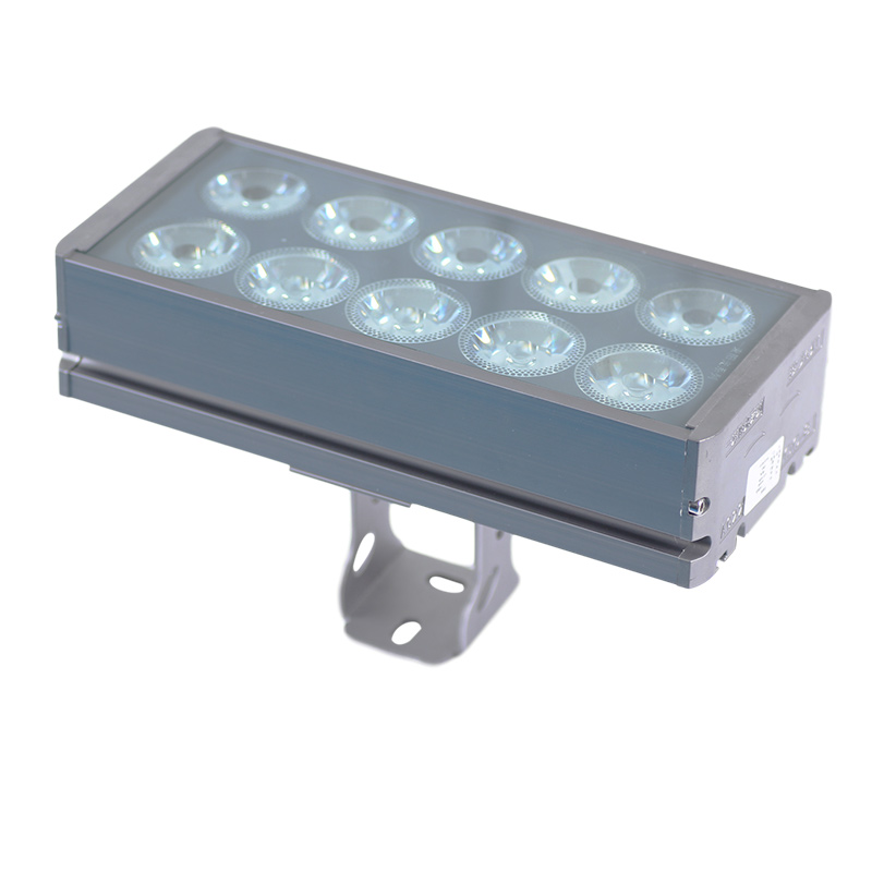10x3W RGB LED прожектор 16 Цвет меняется шланг для полива огорода, двора, напольный светильник UK