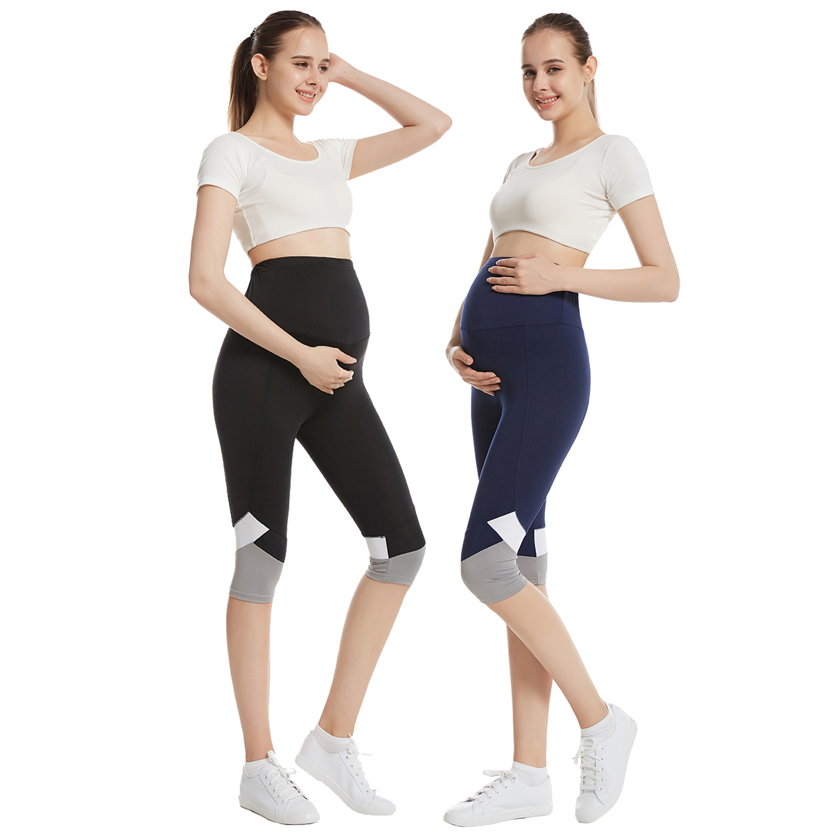 Maternity Pants Sports Print Close-fitting leggings Pregnancy for women best selling soft for mummy