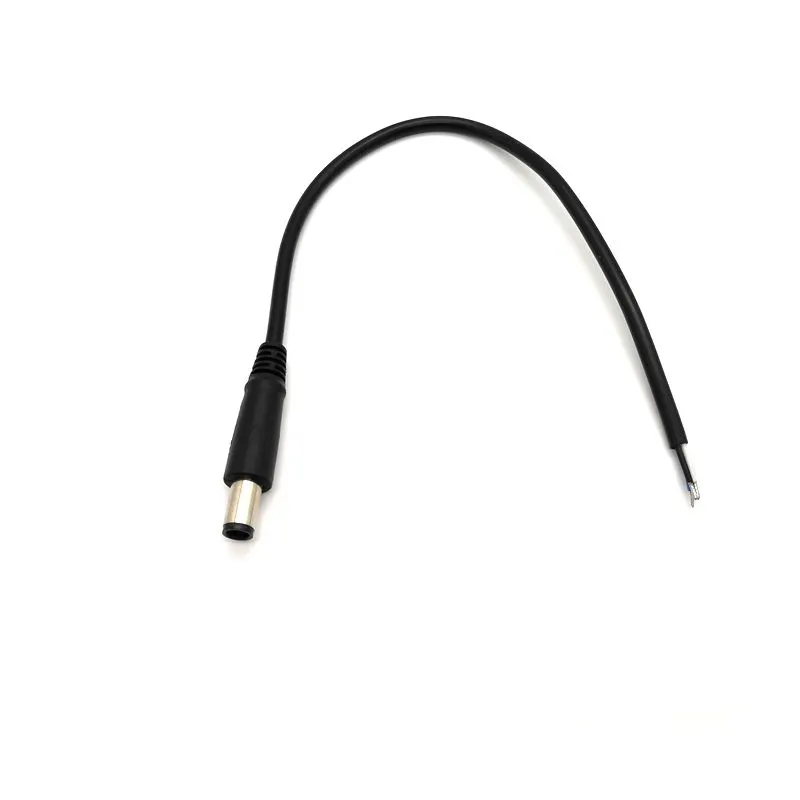 50 шт. Универсальный наконечник постоянного тока 7,4x5,0 мм/7,4*5,0 мм разъем кабель питания для Dell HP зарядное устройство адаптер питания шнур постоянного тока 30 см