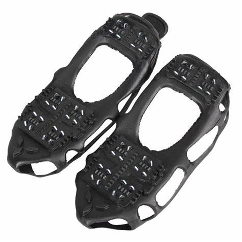 Альпинистская резиновая нескользящая кошки снега льда grippersfor обувь