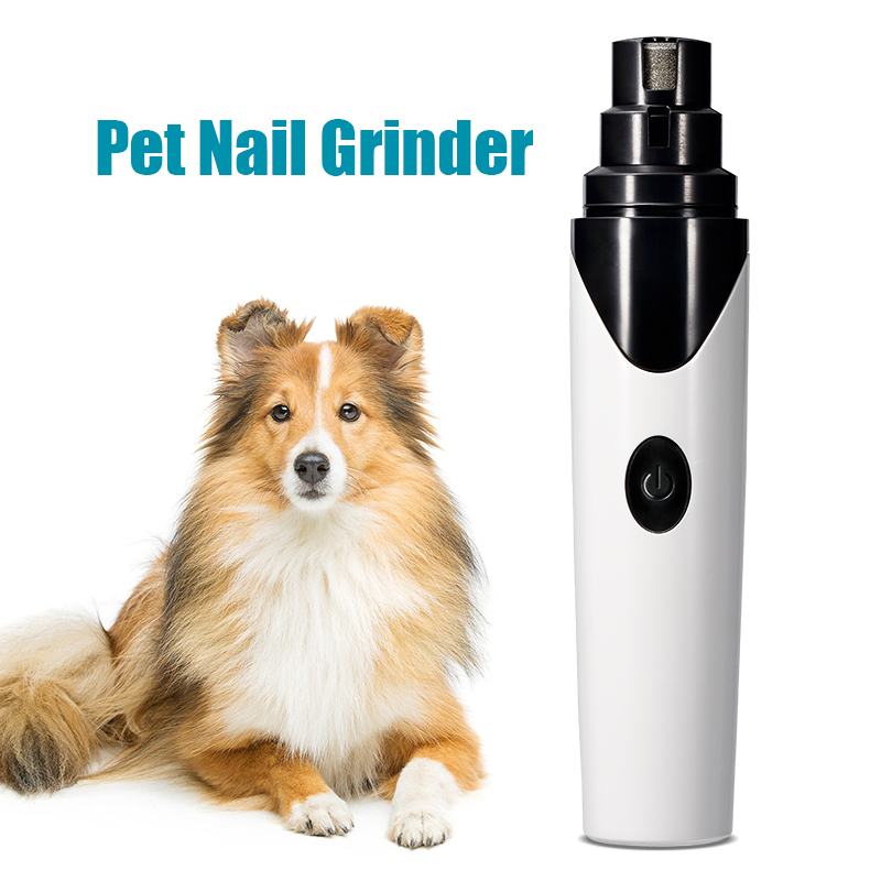 2021 Usb Rechargeable Auto Pet Cat Pet Nail Grinder Dogs Electric Dog Nail Trimmer Electric Dog Pet Nail Grinder