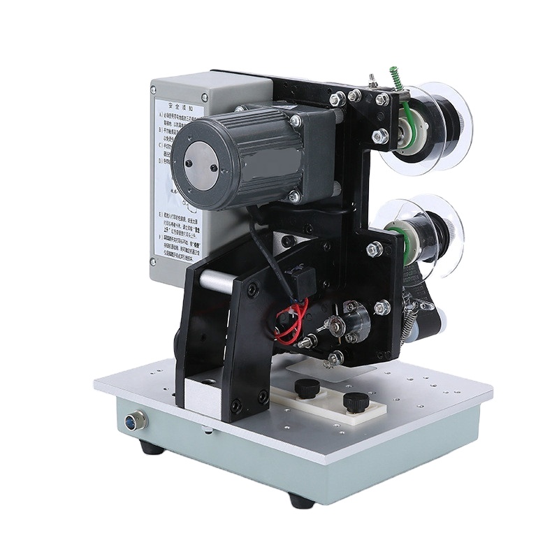Manual Ribbon Code Expire Date Batch Coding Machine for Plastic and Aluminium Foil Bags