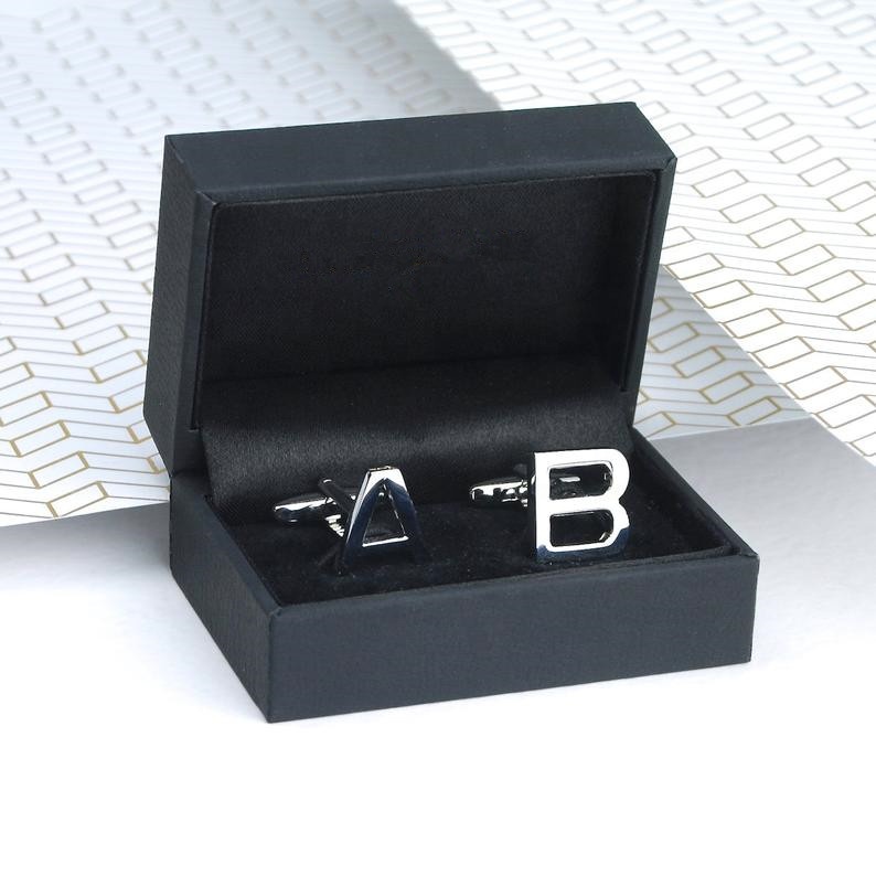 Logo printed bulk low moq customized kraft paper bangle rectangle embossed packing cufflink box