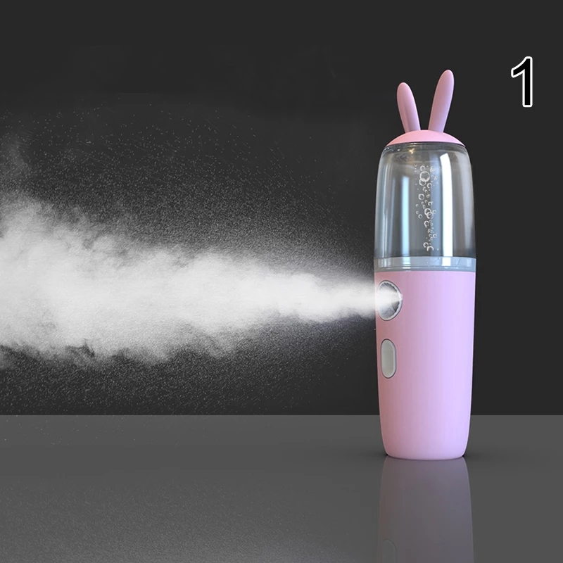 Портативный мини-прибор для красоты лица, USB-зарядка, нано-увлажнитель, удобный распылитель