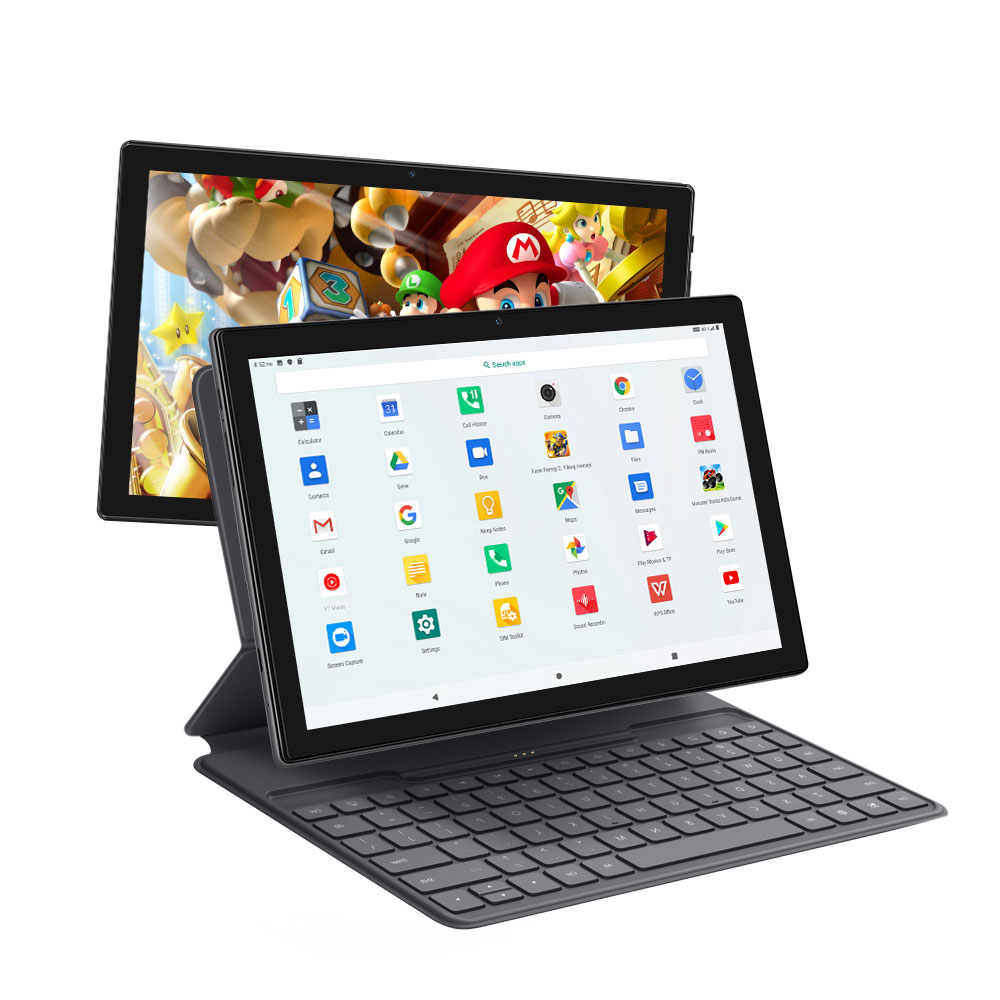 Мини-ПК Topjoy ультратонкий, 10,1 дюйма, четырехъядерный процессор Intel Celeron, 2 + 32 ГБ