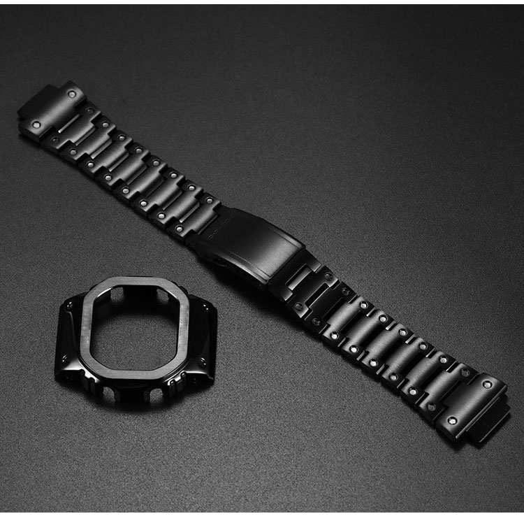 dw5600 customized logo g shock case luxury watch bands stainless steel watch case for g shock watches dw5600