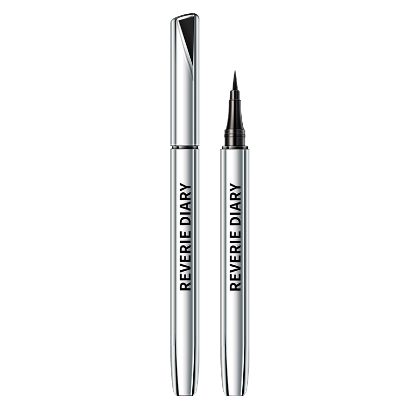 Private Label Makeup Silver Tube Eyeliner 4 Colors Quick Dry Non Smudging Waterproof Long Lasting Liquid Eyeliner Pencil
