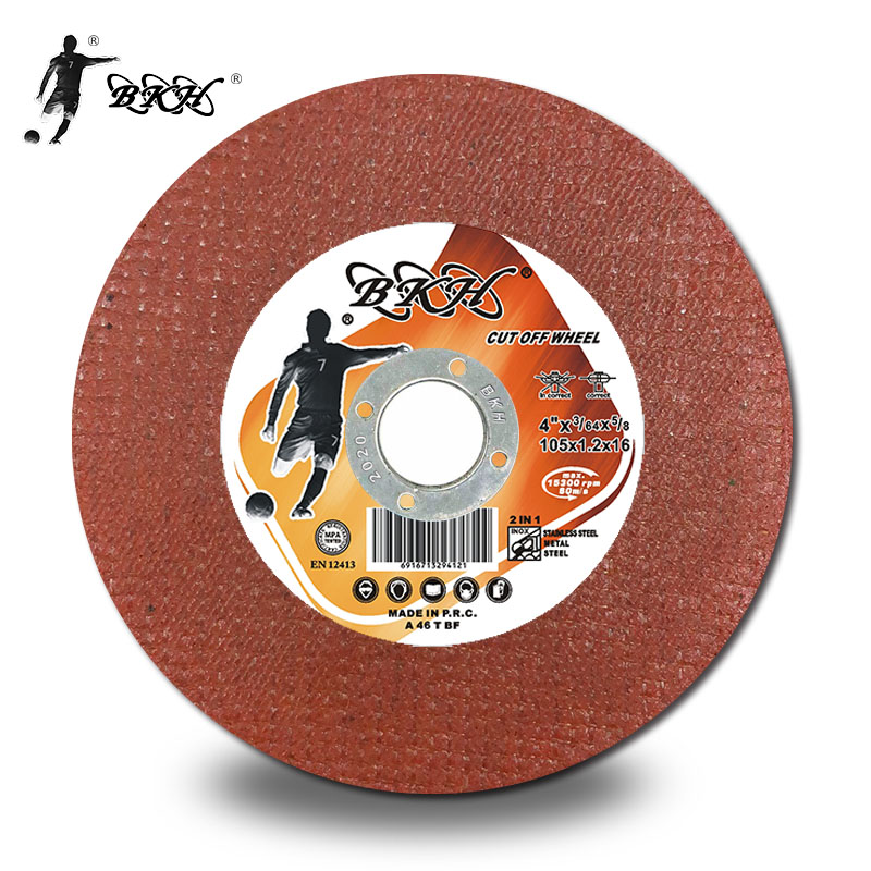 Бренд 105x1,2x16mm 4-дюймовый режущий диск для металла красный BKH абразивный завод