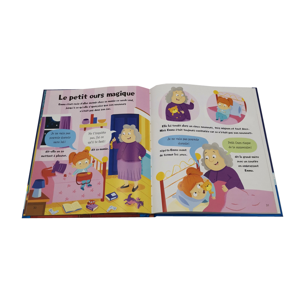 Children Board Book Printing Educational Hardcover Book Memory Math Paper Book