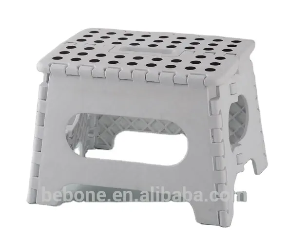 Hot-selling portable China supplier home furniture living room OEM plastic folding kids step stool chair
