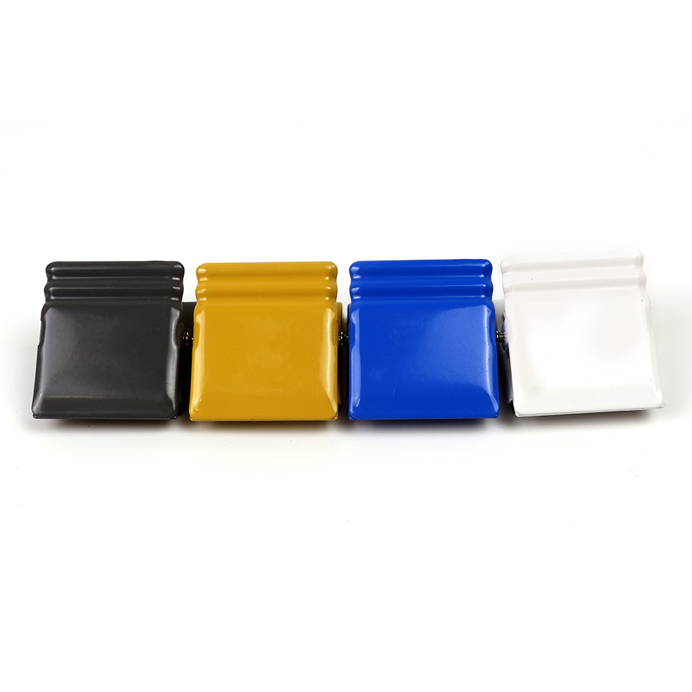 Large Convenient Magnetic Metal Clips For Office Teacher Gifts And Kitchen Colored Clip