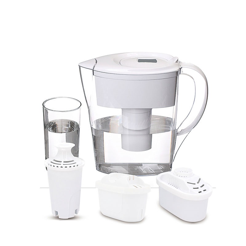 New Design water filter Pitcher Household filter Jug Purifier Activated Carbon Replaceable Cartridge