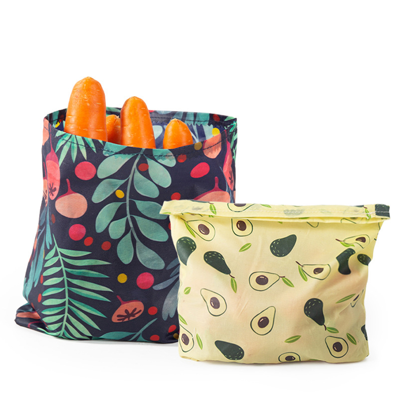 Unique products 2021 washable reusable beeswax food wrap bag set