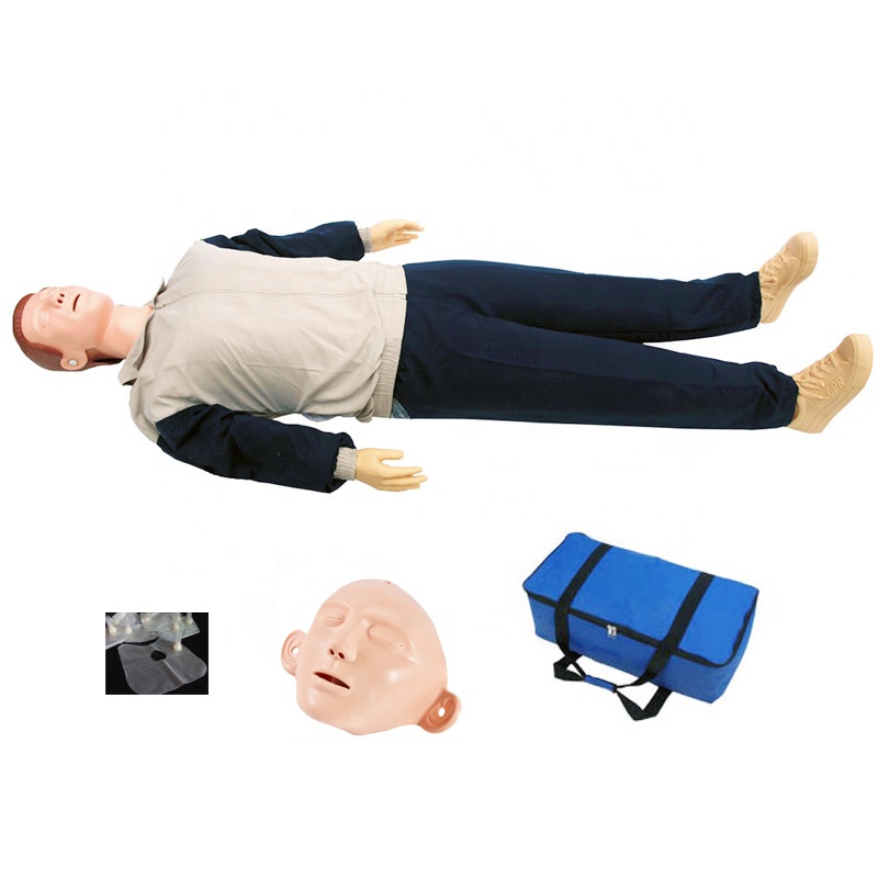 Полный-тело первой помощи CPR тренировочный манекен для взрослых манекен CPR