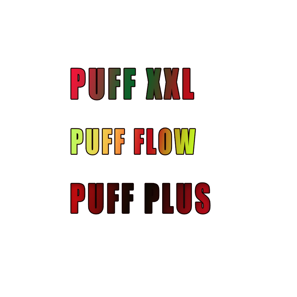Буфф XXL Быстрая доставка 1600 затяжек Закусочная машина puffs plus 800