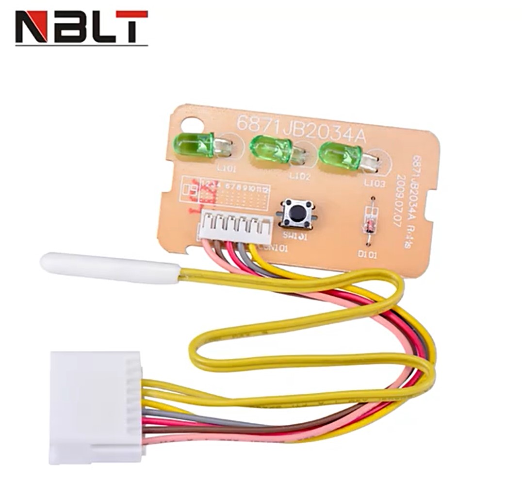 Factory electronic 3 LED refrigerator board LG 3 Led Temperature Sensor 6871jb2034a refrigerator parts