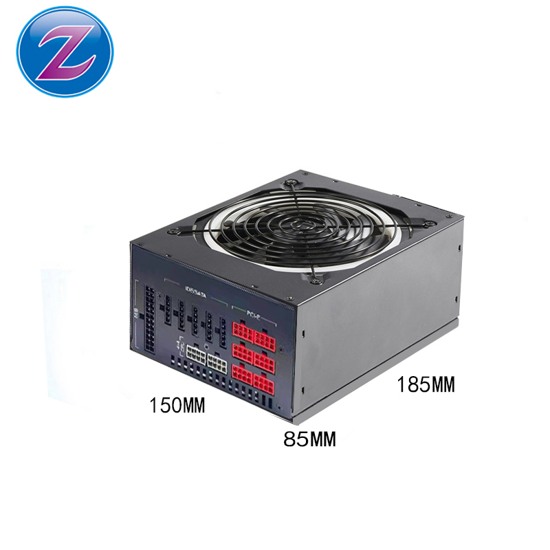 IN STOCK ! ! high quality fully modular 1800W 2000W Mining Rig Case power supply 80+ gold PSU Switching Power Supply