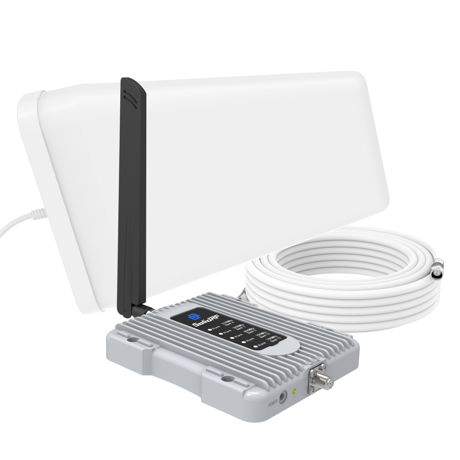 SolidRF Phone booster Максимальная площадь покрытия поддерживает 2500 квадратных футов прочный усилитель сигнала мобильного телефона
