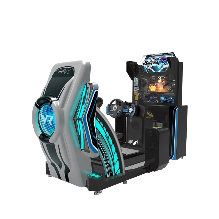 OVERTAKE VR Arcade Simulator, 5D VR Racing Car Game Machine, Customized Design