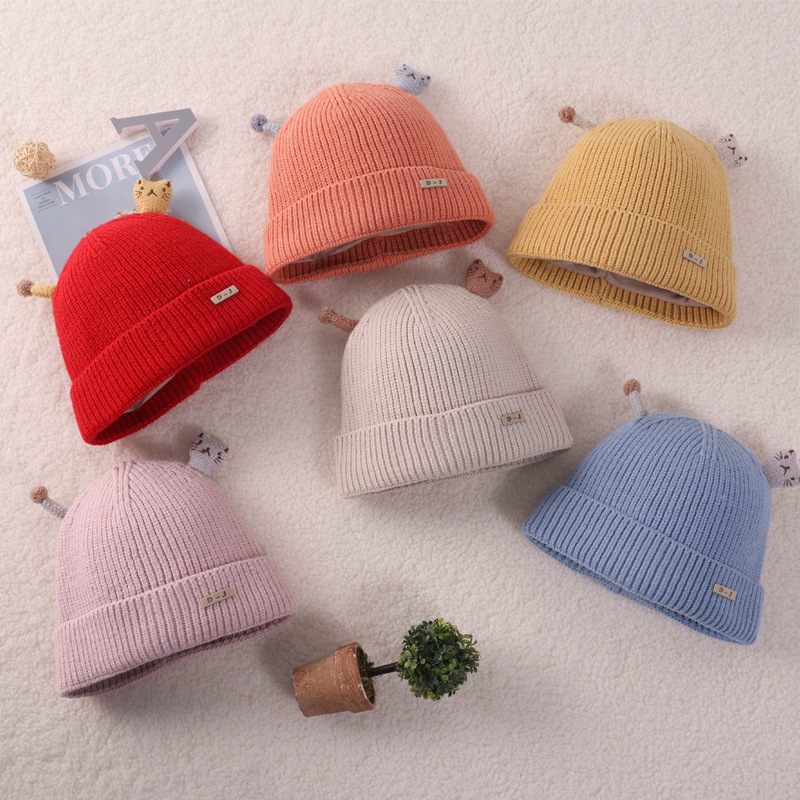 2021 new coming 22 colors available wholesale knitted baby hats & caps