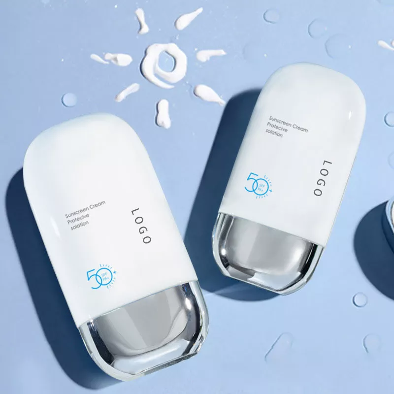 Оптовая продажа, Собственная Марка, солнцезащитный крем SPF50 ++, отбеливающий, без масла, солнцезащитный крем, увлажняющий, солнцезащитный крем