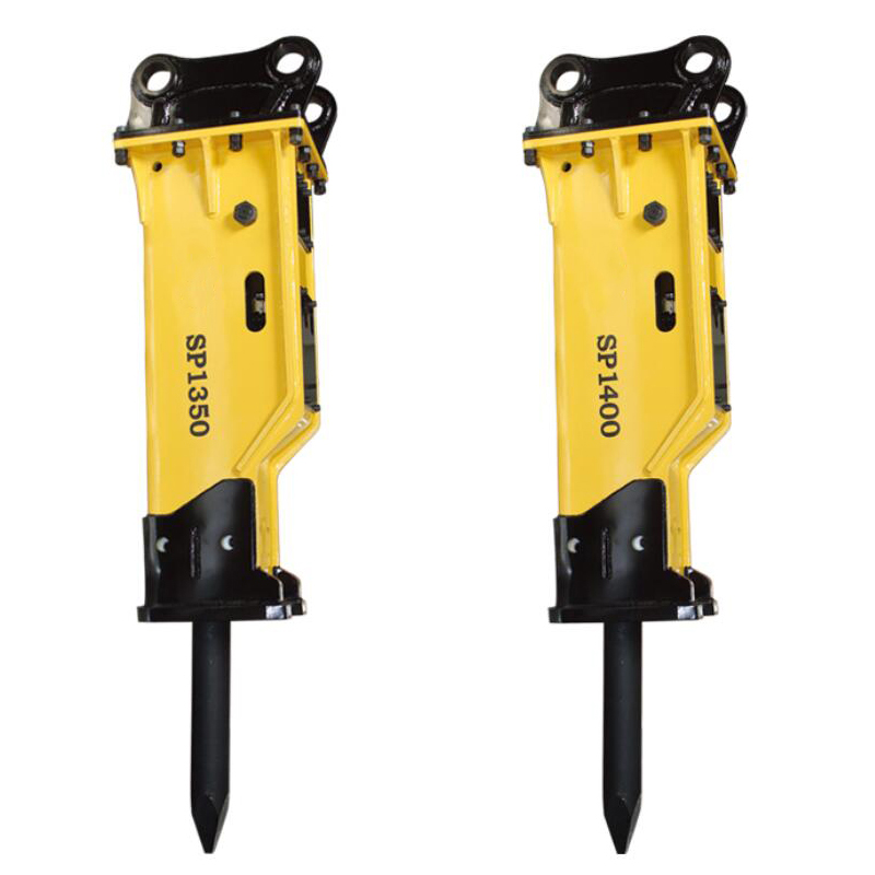 Factory wholesale SP450 SP680 SP530 SP750 SP850 SP1350 SO1400 mute hydraulic breaker jack hammer for excavator