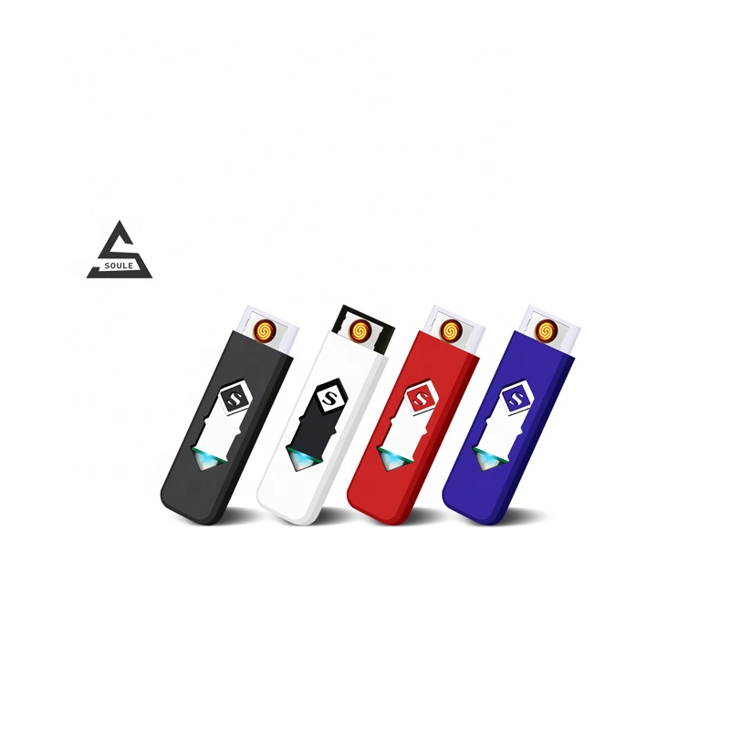 2021 personalized usb charging lighter electric heating wire cigarette lighter creative advertising gift custom wholesale