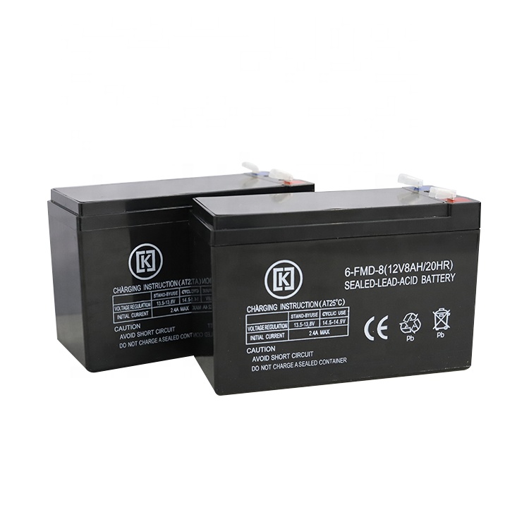 High standard customized deep cycle sealed lead acid battery 12 volt 12v 7ah 8ah 12 ah