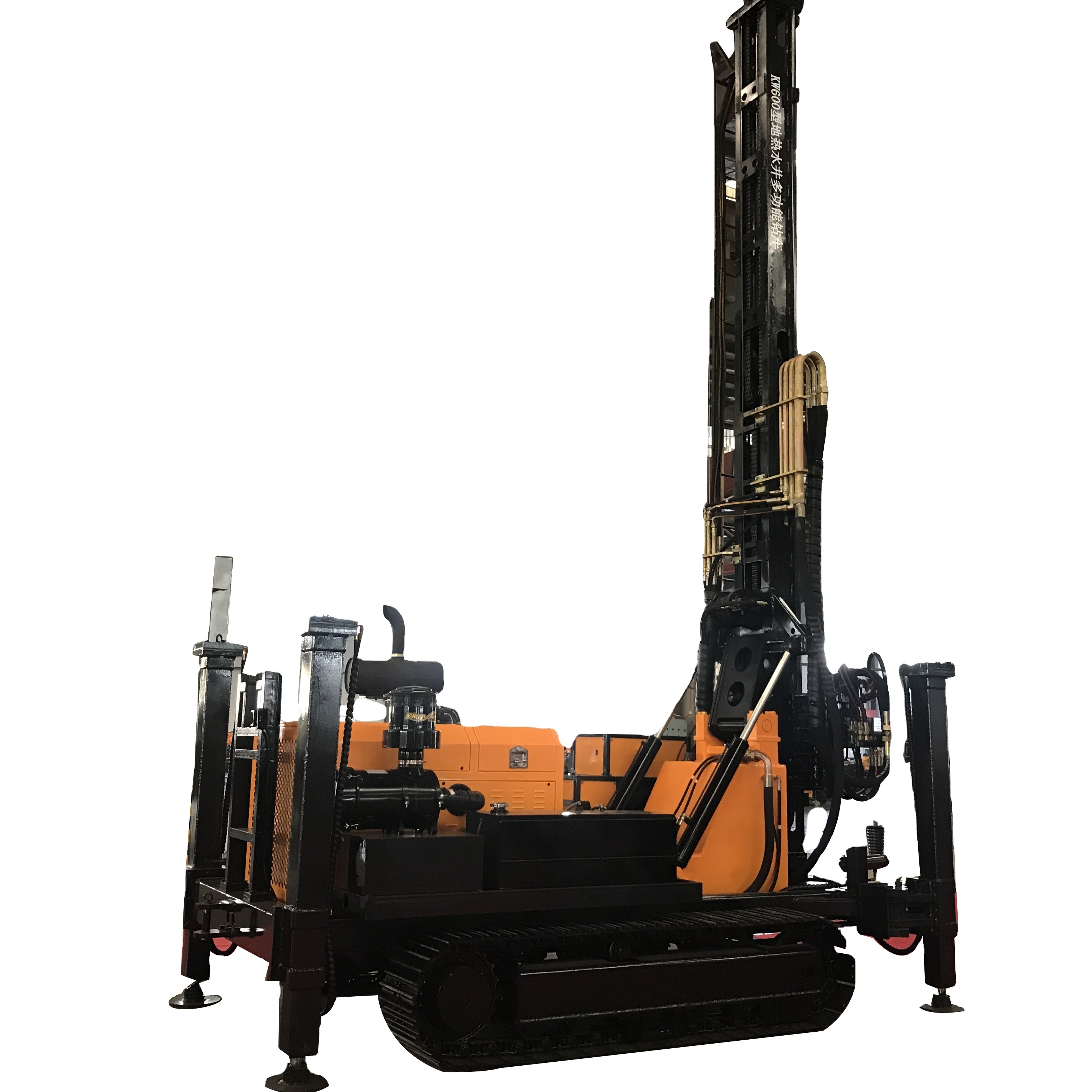 Automatic 100m depth deep water well drilling rig truck machine prices