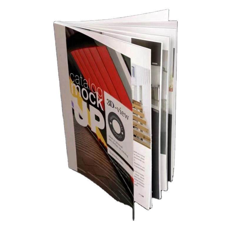 book printing factory High-grade enterprise hardcover souvenir brochure book printing english adult comic book printing service