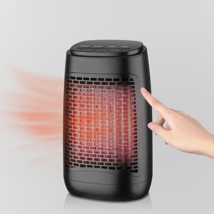 Three Levels Temperature Modification Fashionable Small Heater 1200W Portable Fan Heater