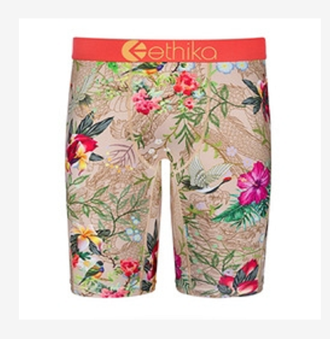 В наличии, бренд Ethika, зимнее Мужское нижнее белье с принтом X Jungle, модные новые стильные боксеры, мужские трусы