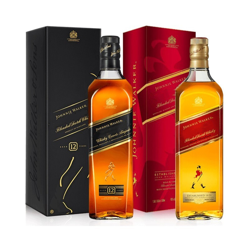 Classic surprisingly rich aroma whisky Black / red label 1L by Wanshi