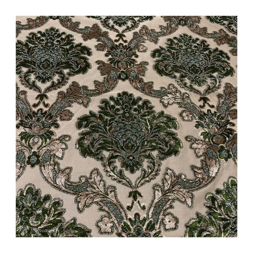 Soft Jacquard Flower Design Velvet for Sofa/ Upholstery/ Chairs/ Cushion