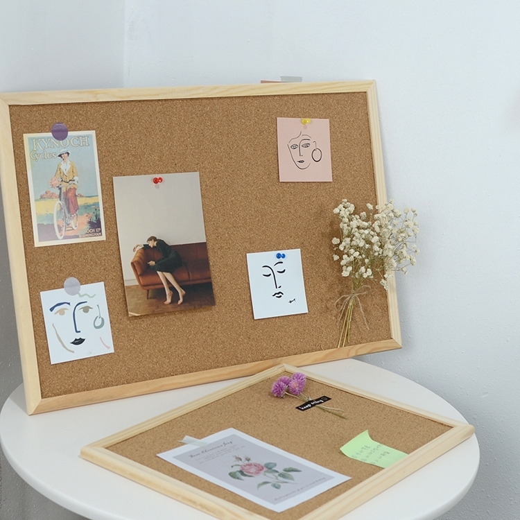 Factory Wholesale Size Customizable Magnetic Whiteboard Cork Board Combination Presentation Boards