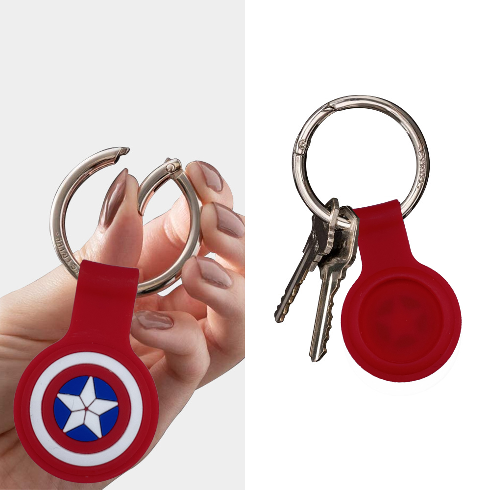 2021 Case for Apple Airtags Protective Cover for Apple Locator Tracker Anti-lost Device Keychain Dog Pet Collar Airtag Keychain