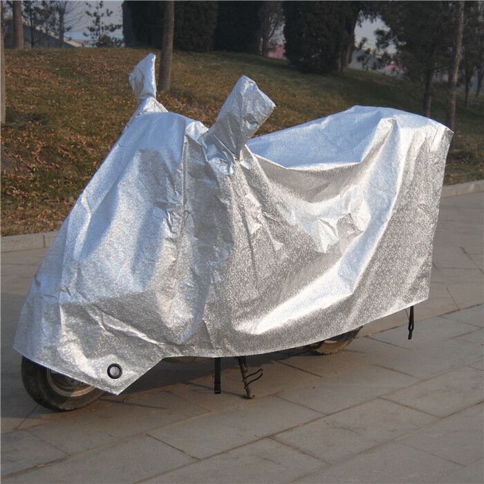 Heavy Duty 210D Waterproof UV Protective Tear Proof Motorbike Cover / Outdoor Protection Motorcycle Covers