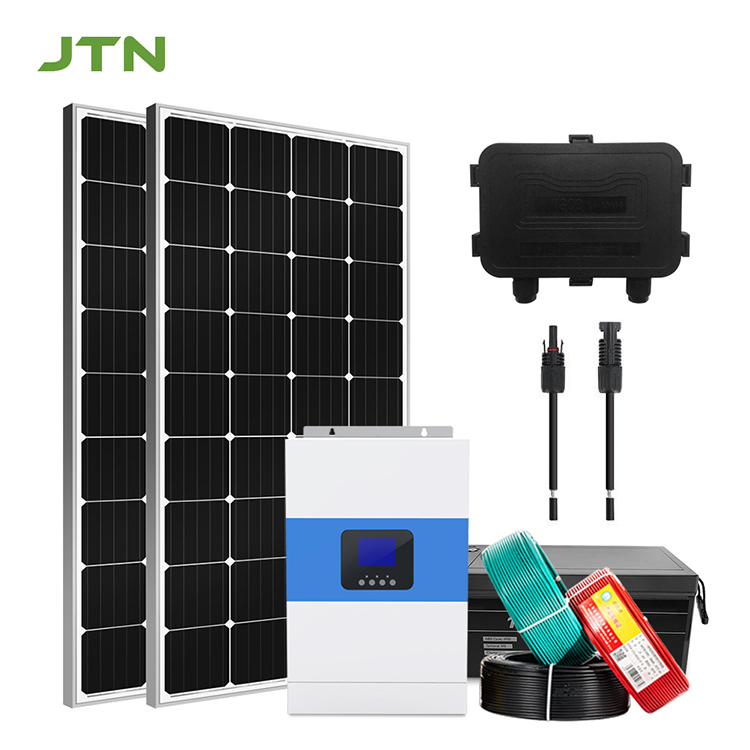 PVT Solar Panel 30kw 10kw Hybrid Inverter System with Built In MPPT Charge Controller
