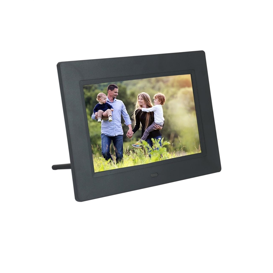 factory sale directly 4 hour rechargeable Battery Powered Digital Photo Picture Frame 7 Inch for supermarket