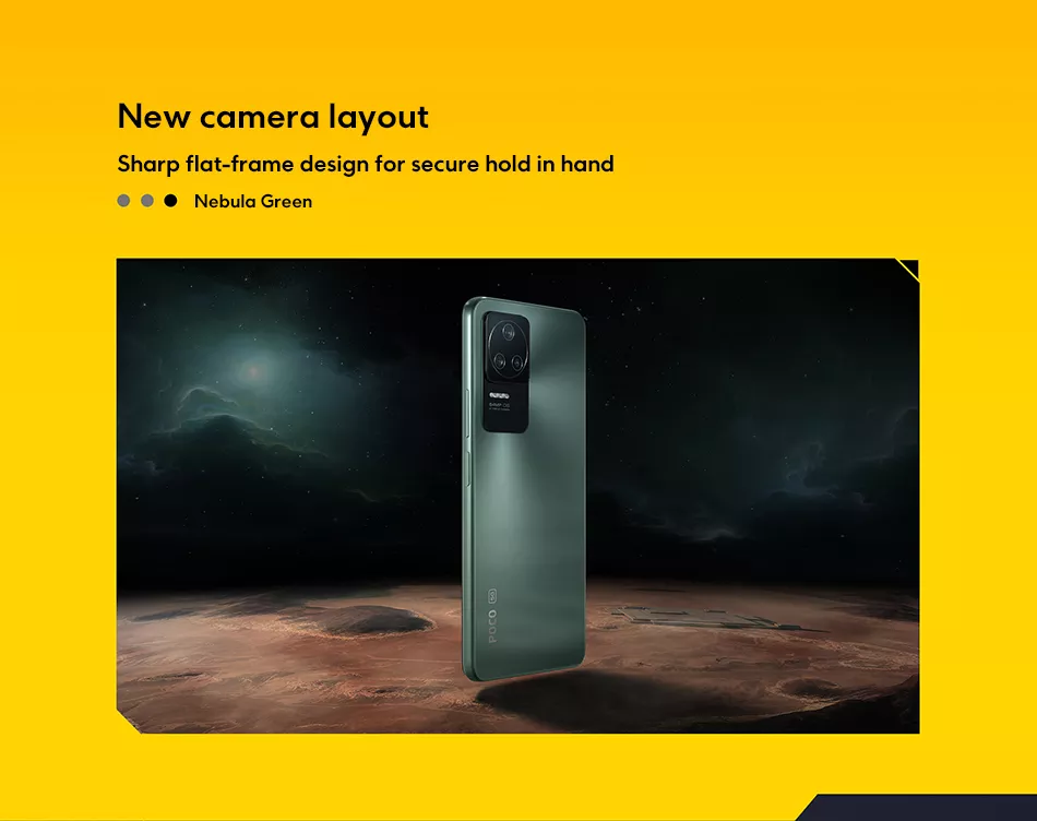 NEW Original Global Version POCO F4 5G Smartphone 128GB/256GB  Octa Core 120Hz AMOLED Dot Display 64MP Camera OIS 67W Charging
